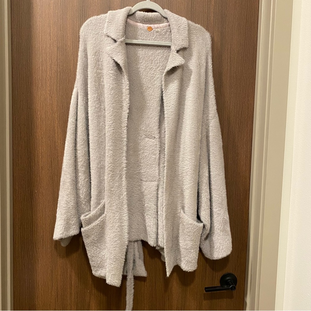 Free People Gray Cozy Sweater - Picture 8 of 16